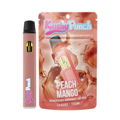  1G Kushy Punch Vape - Peach Mango
