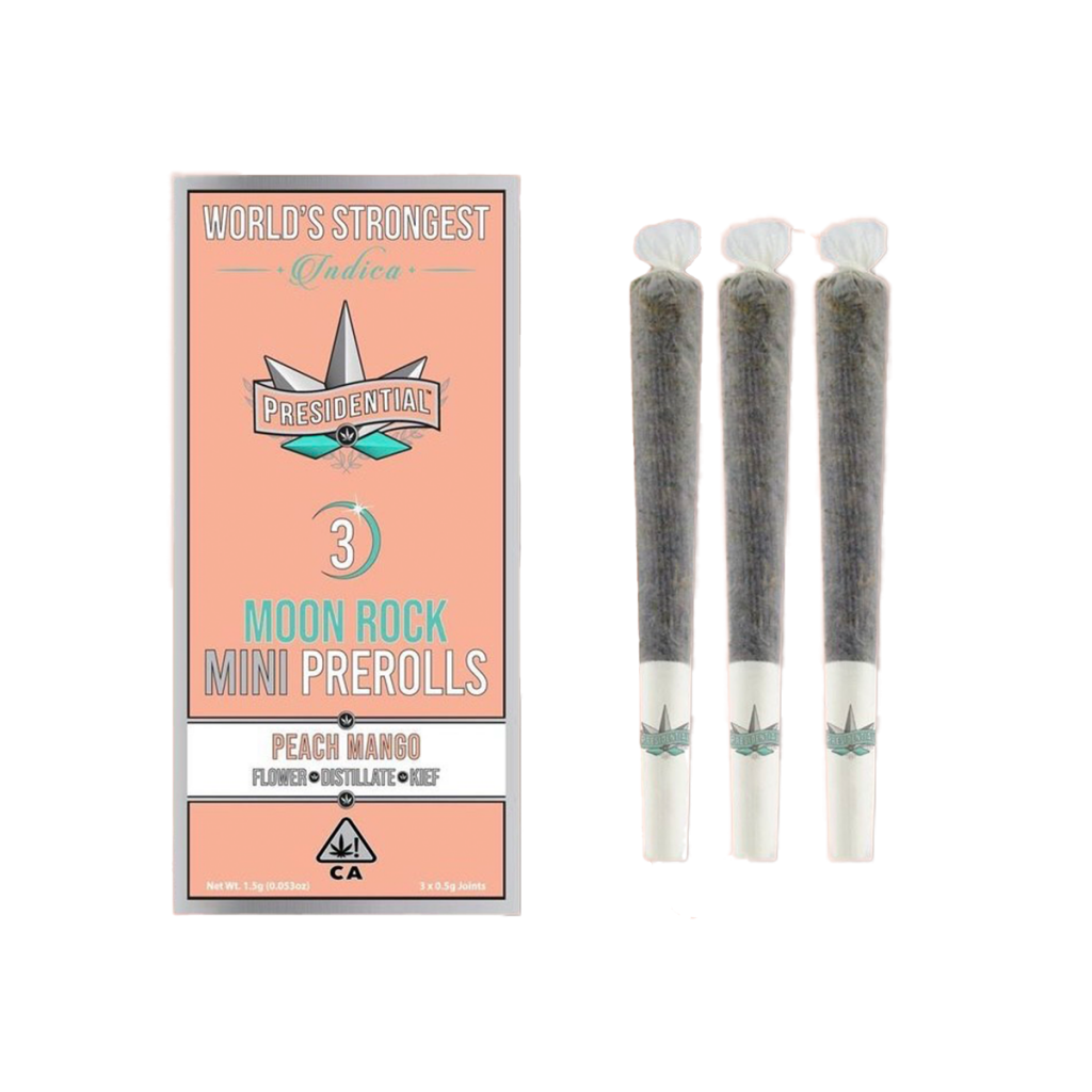 Mini Prerolls - Peach Mango - Infused Preroll Pack - 3pk - 1.5g