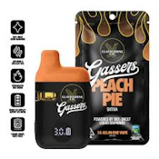 CLAYBOURNE - GASSERS - PEACH PIE 1G AIO VAPE
