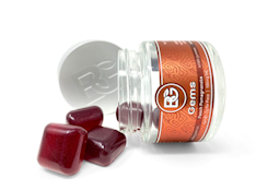 Peach Pomegranate Gems 5pk - 100mg