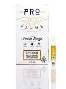 Pro Farms - Peach Rings Live Rosin Vape 1g