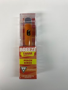 Breeze - Breeze Canna | Peach Rings | 1g Vape Cart