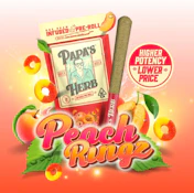 Papa's Herb - Peach Rings - 1g Infused Pre-Roll