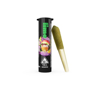 Lime - Peach Ringz Infused 0.6g Infused Pre-Roll (Lime)