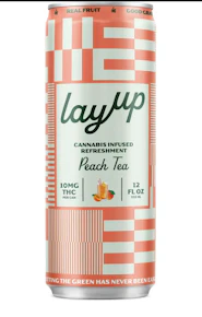 LayUp | Edibles | Drinks | Drink - Peach Tea - THC | 12oz 10mg