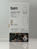Turn 1g Peaches N Cream Live Resin Pod