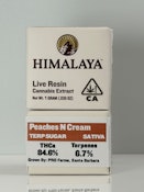 Himalaya 1g Peaches N Cream Live Resin