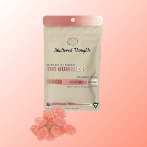 Shattered Thoughts - Shattered Thoughts - Peaches & Cream - 200mg