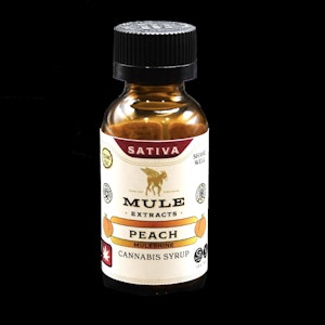 MULE EXTRACTS - Peachy Muleshine Syrup, 2oz