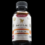 Peachy Muleshine Syrup, 4 fl oz