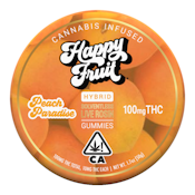 Happy Fruit - Peach Paradise Rosin Gummies 100mg