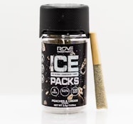 Peaches & Cream Ice Rosin Diamond Hash 5 Pack - 2.5g - ROV