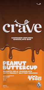Crave - Crave - Peanut Buttercup Chocolate 100mg