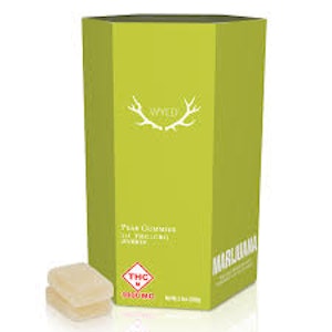 WYLD - Wyld Pear (Med) 1000mg THC 1000mg CBG 20ct