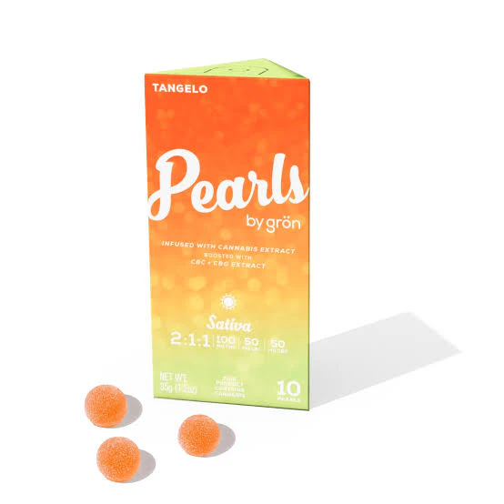 Grön Edibles - Tangelo Pearls - 2:1:1 Main Image