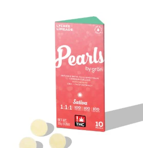Gron | Edibles | Pearls | Lychee Limeade | 100mg | 10pk
