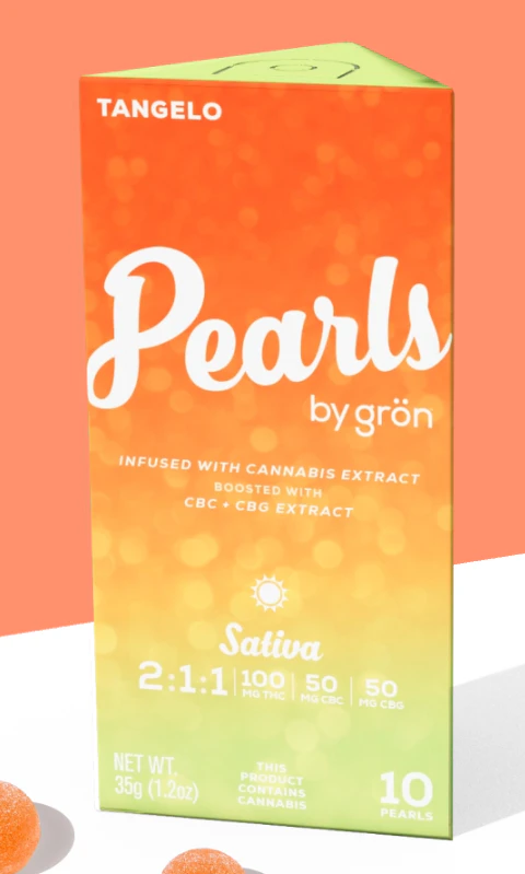 Pearls by Gron - Tangelo 2:1:1 THC:CBC:CBG Main Image