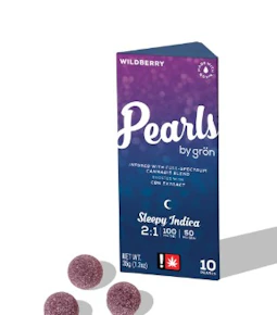 Gron | Edibles | Pearls | Wildberry | 100mg | 10pk