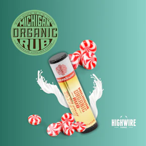 Michigan Organic Rub Peppermint Chapstick 50mg CBD