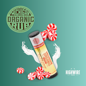 MICHIGAN ORGANIC RUB - Michigan Organic Rub Peppermint Chapstick 50mg CBD