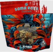 Soma Rosa Farms - Permanent Marker - 3.5g Flower Mylar