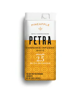KIVA - Petra Pineapple Mints - 100mg