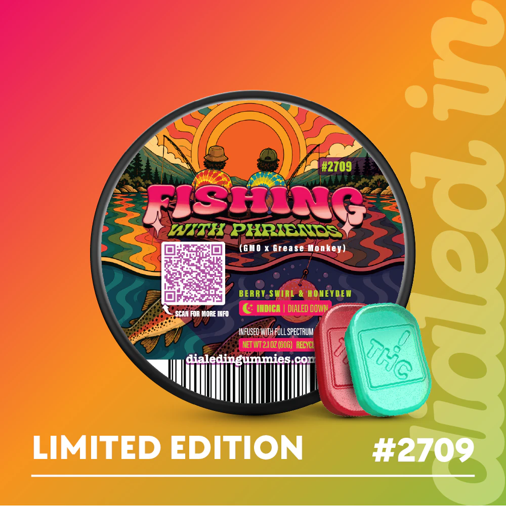 Dialed In - Dialed In - Gummies - Fishing with Phriends (I) - 100mg Main Image