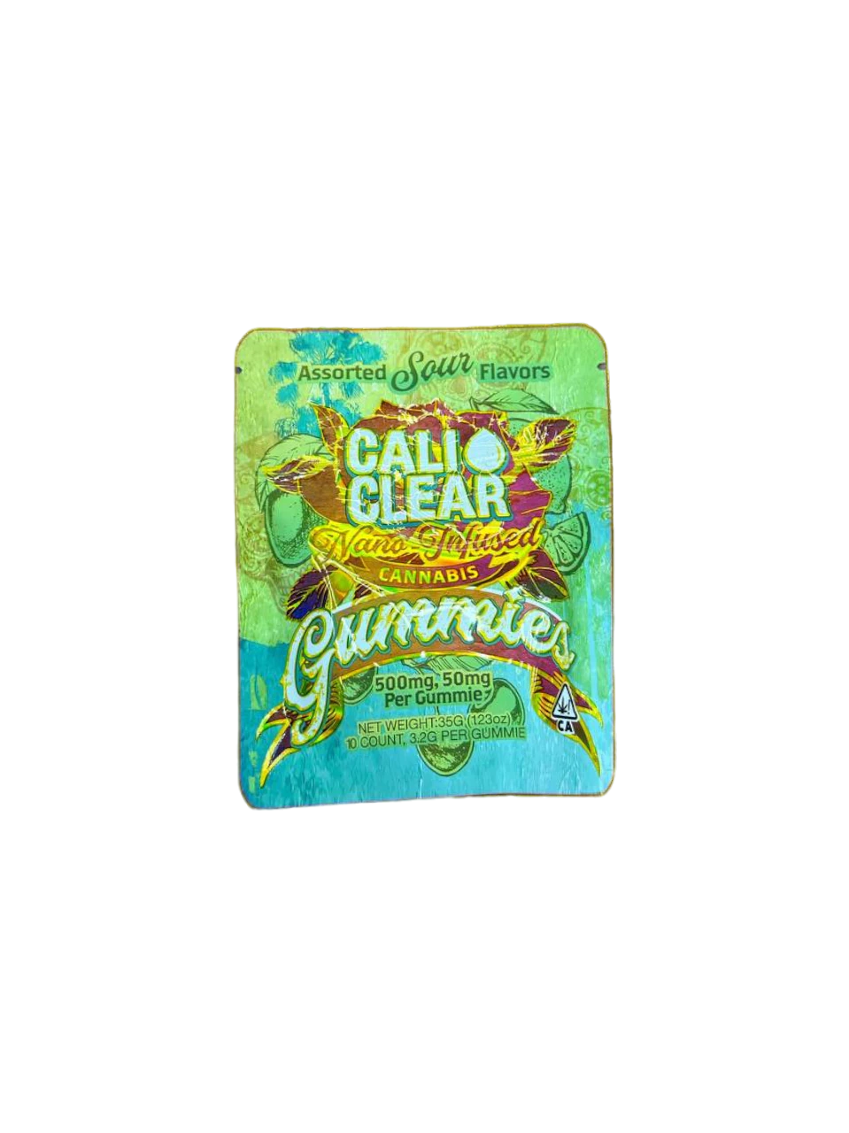 Cali Clear - Cali Clear/Edible/Assorted Sour/500mg/(H) Main Image