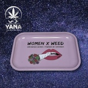 Women X Weed Rolling Tray