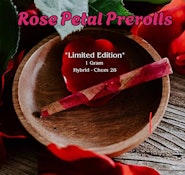 Preroll *Valentines Day Special - 1g Rose Petal Cone - Chem 28 - Hybrid