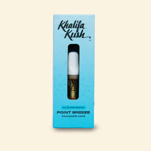Khalifa Kush - Cart - 1g Live Resin - Point Breeze - Hybrid