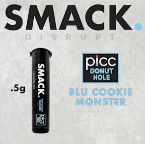 Picc | Smack | Infused Pre-roll | Blu Cookie Monster | .5g