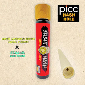 PICC Sushi Hash | Hash Hole Infused Pre-roll - Super Lavender Butter x Benzina Rosin | 1g