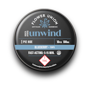 Flower Union - Gummies - Aqua Berry: Blueberry Flavor - 100mg