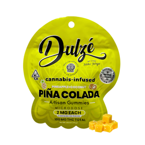Dulze - Dulze Microdose 50pk Gummies Pina Colada