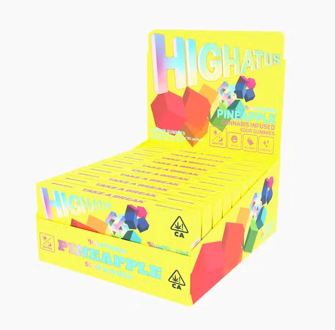Highatus - Highatus - Sour Gummies 10pk - Pineapple Main Image