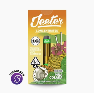 JEETER - Jeeter - 510 Cartridge - Liquid Diamonds - Hybrid - Pina Colada - (1g)