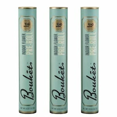 BOUKET - Pina Loca -Hybrid- 25.6% THC | 1g Single (Pre-Roll) | Bouket   -AA5 Back