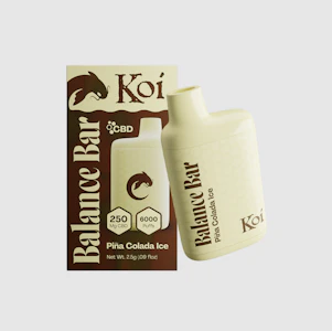 KOI CBD - Koi | Balance Bar CBD Vape | Pina Colada Ice
