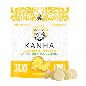 KANHA - KANHA | PINEAPPLE - 10PK | EDIBLE | 100MG