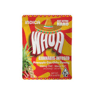 WHOA - WHOA | PINEAPPLE CON CHILE | EDIBLE | 100MG