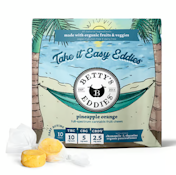 Easin’ Eddies Pineapple Orange 10pk Fruit Chews - 100mg