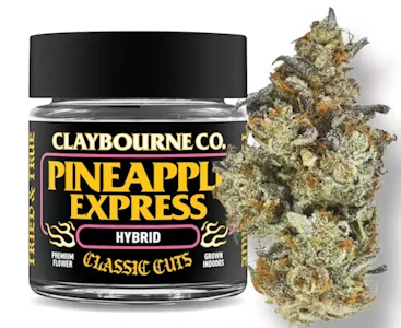 CLAYBOURNE CO. - [Claybourne Co.] Pre-roll - 1g - Pineapple Express (H)