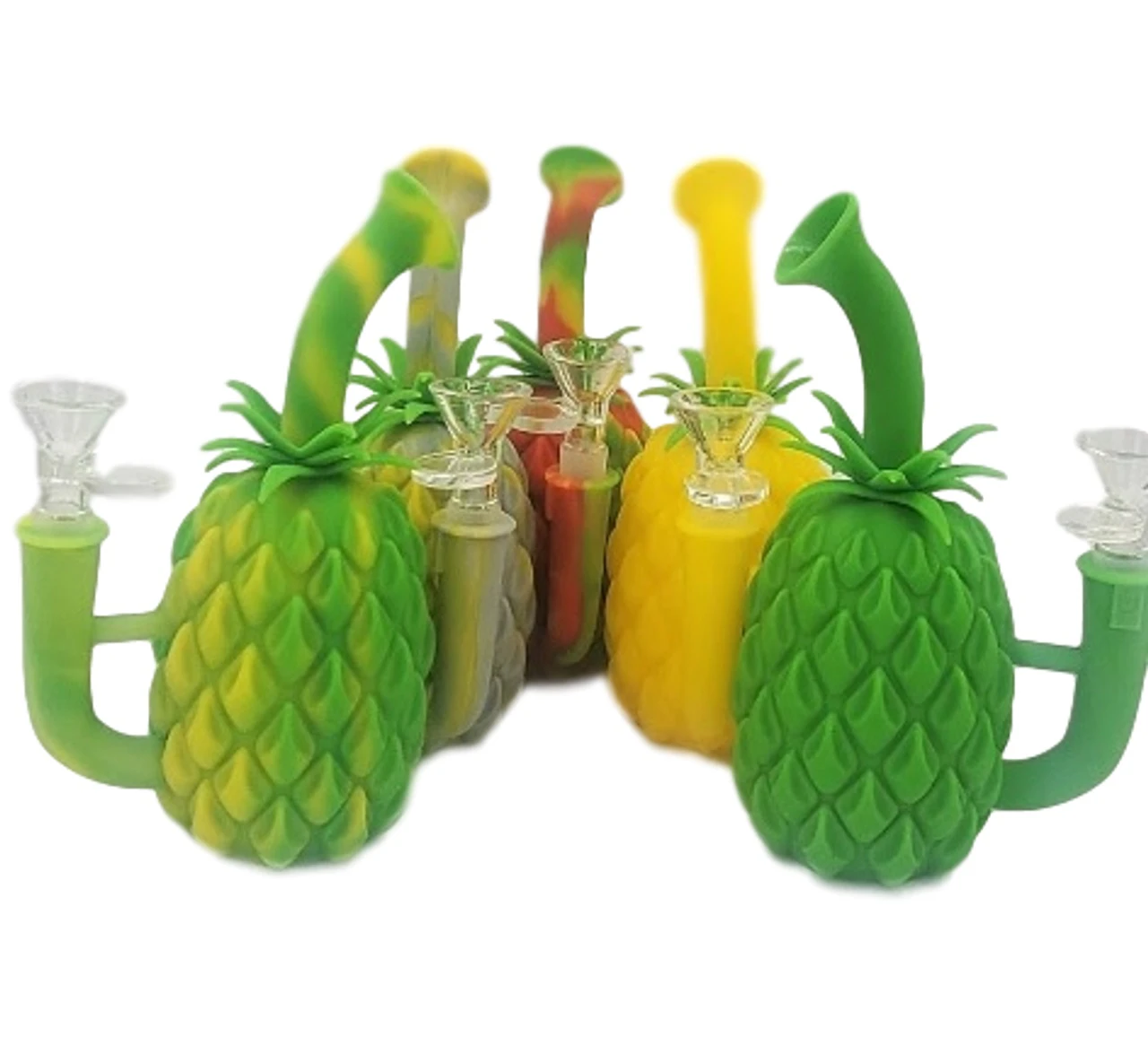FARMHOUSE ARTISAN MARKET - Silicone Pineapple Water Pipe Main Image