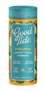 Good Tide - Pineapple Rosin Gummies 10 Pack - 100MG