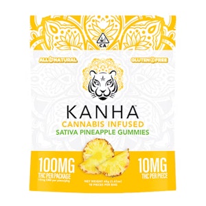 KANHA - KANHA | Pineapple | Sativa | 100mg THC | 10-pack