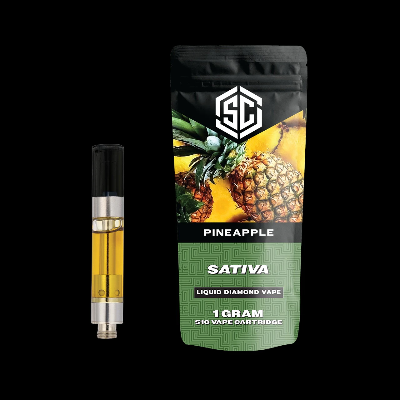 Society C - Pineapple 5-10 Liquid Diamond Cart Main Image
