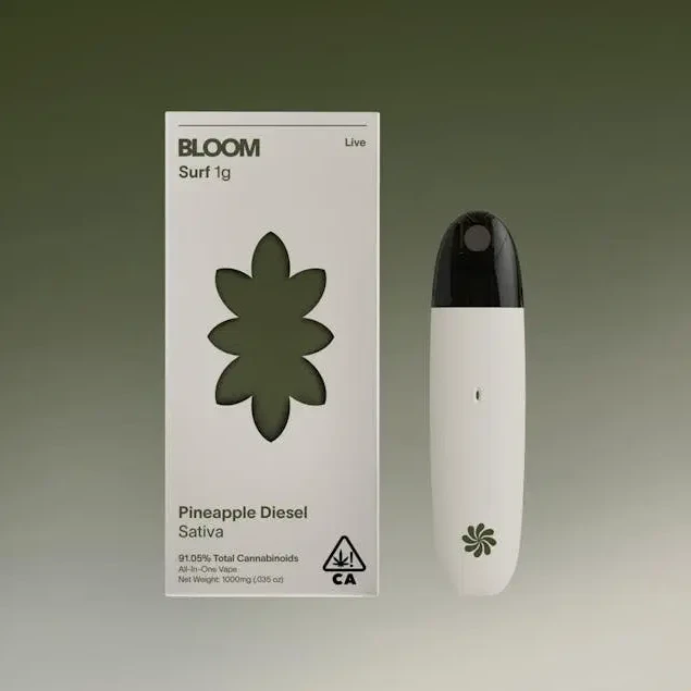 BLOOM - Bloom- Live Surf- Pineapple Diesel 1g Disposable Vape Main Image