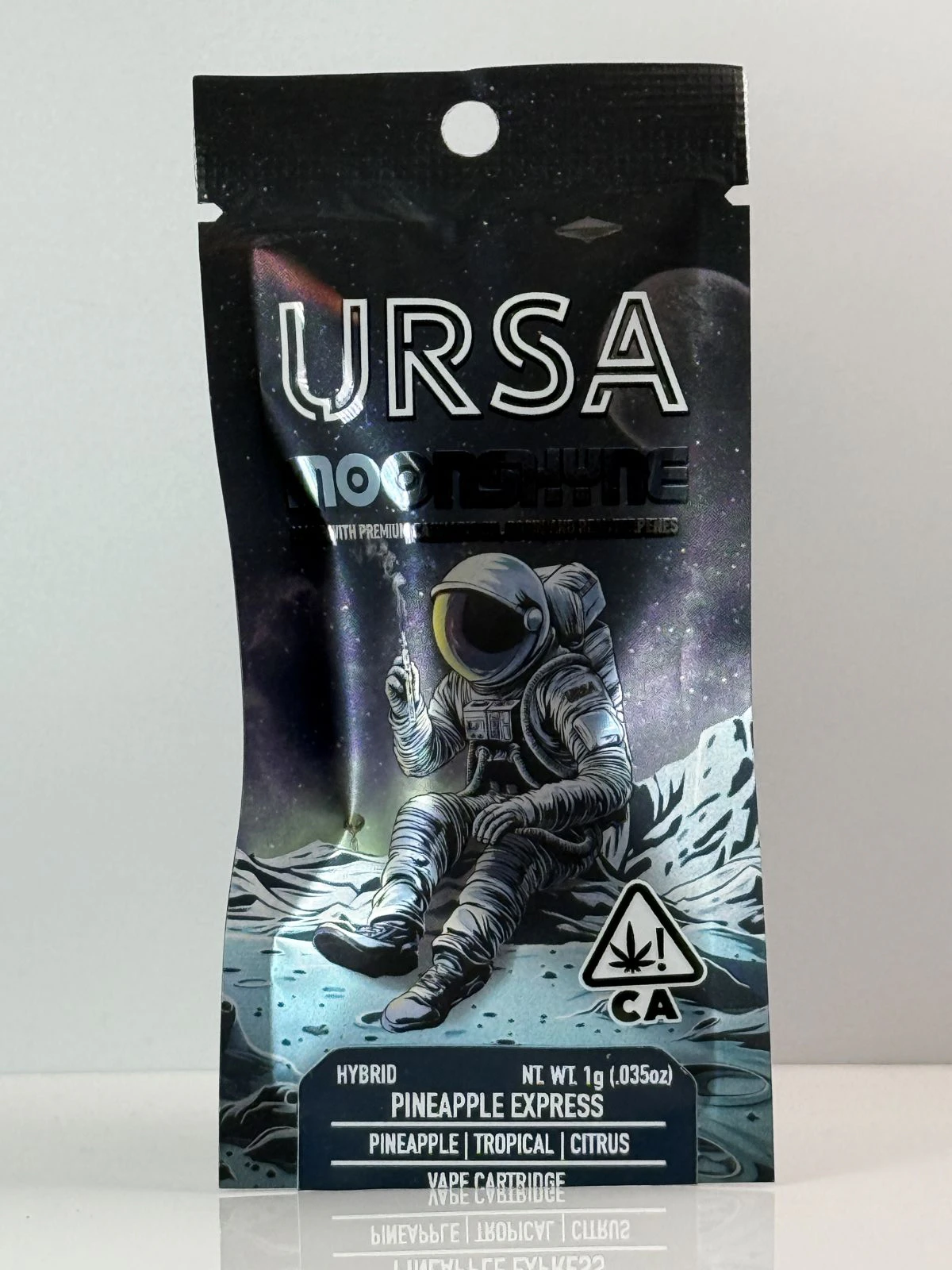 URSA Extracts - URSA 1g Pineapple Express Moonshyne Cartridge Main Image
