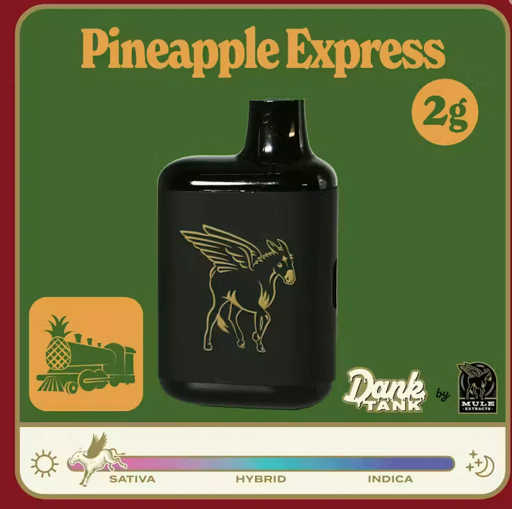 Dank Tank - Pineapple Express Dank Tank Disposable 2g Main Image